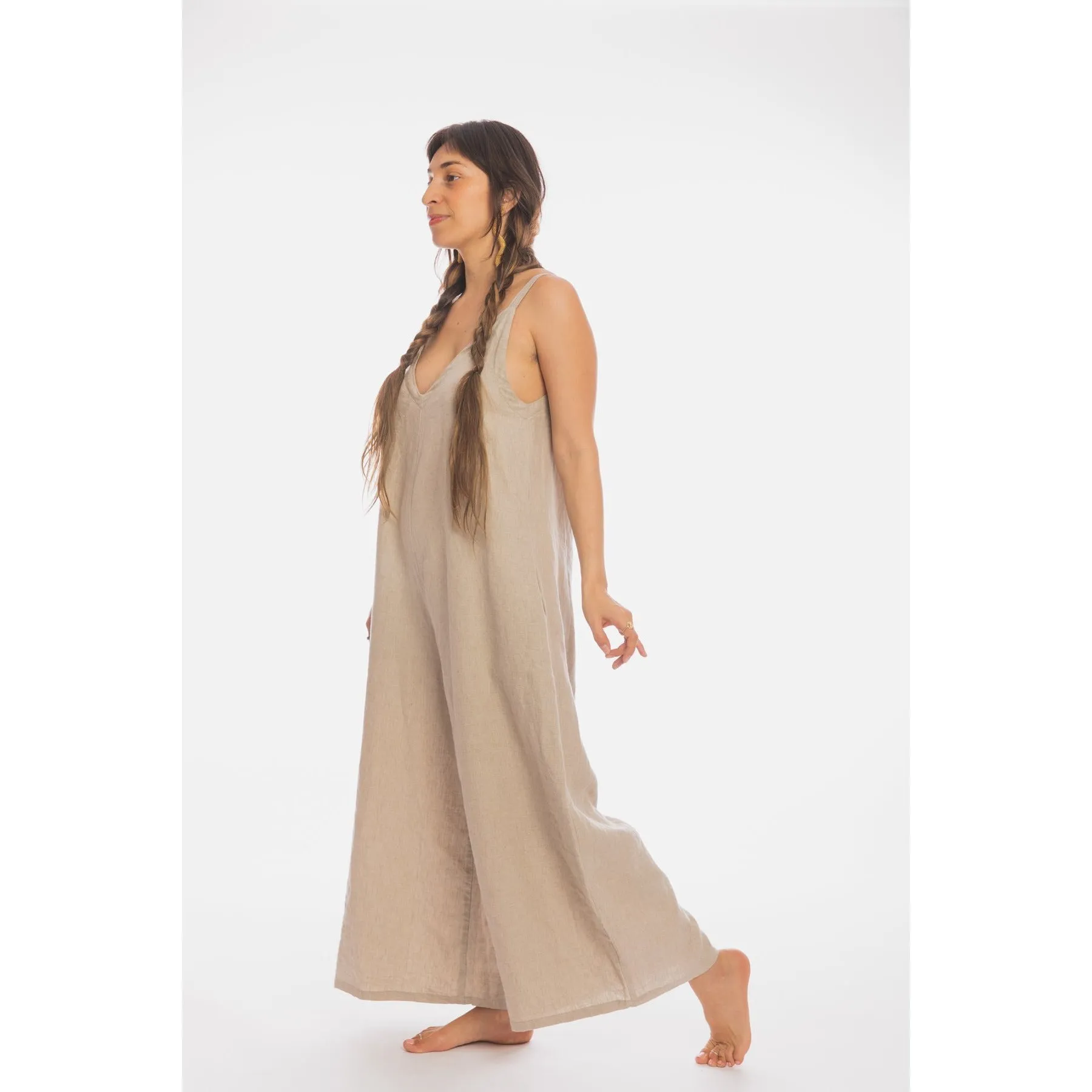 Linen Kundalini Playsuit