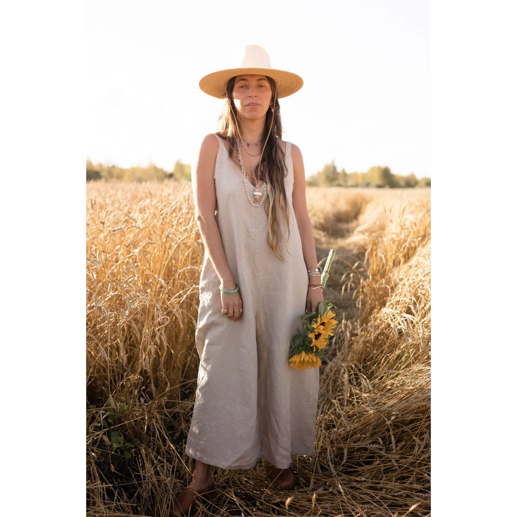 Linen Kundalini Playsuit