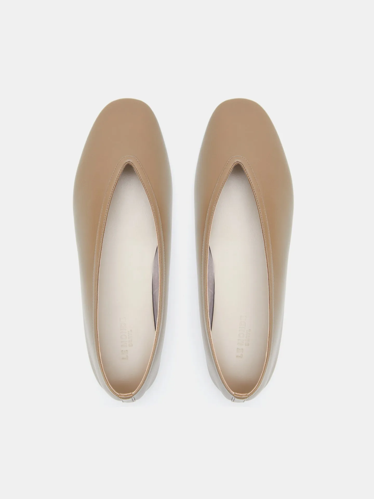 Luna Slipper / Taupe Leather