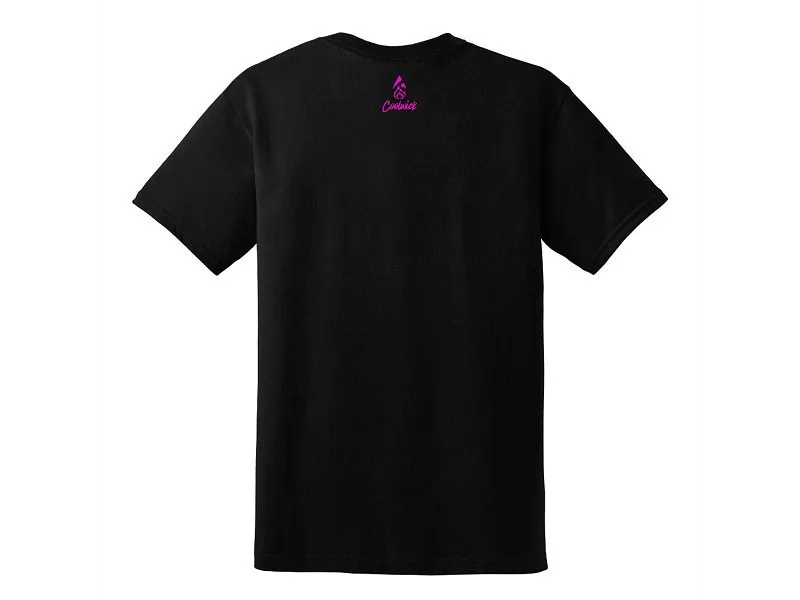 Madison Janack Women’s Bowling Diva’s CoolWick Black Pink T-Shirt