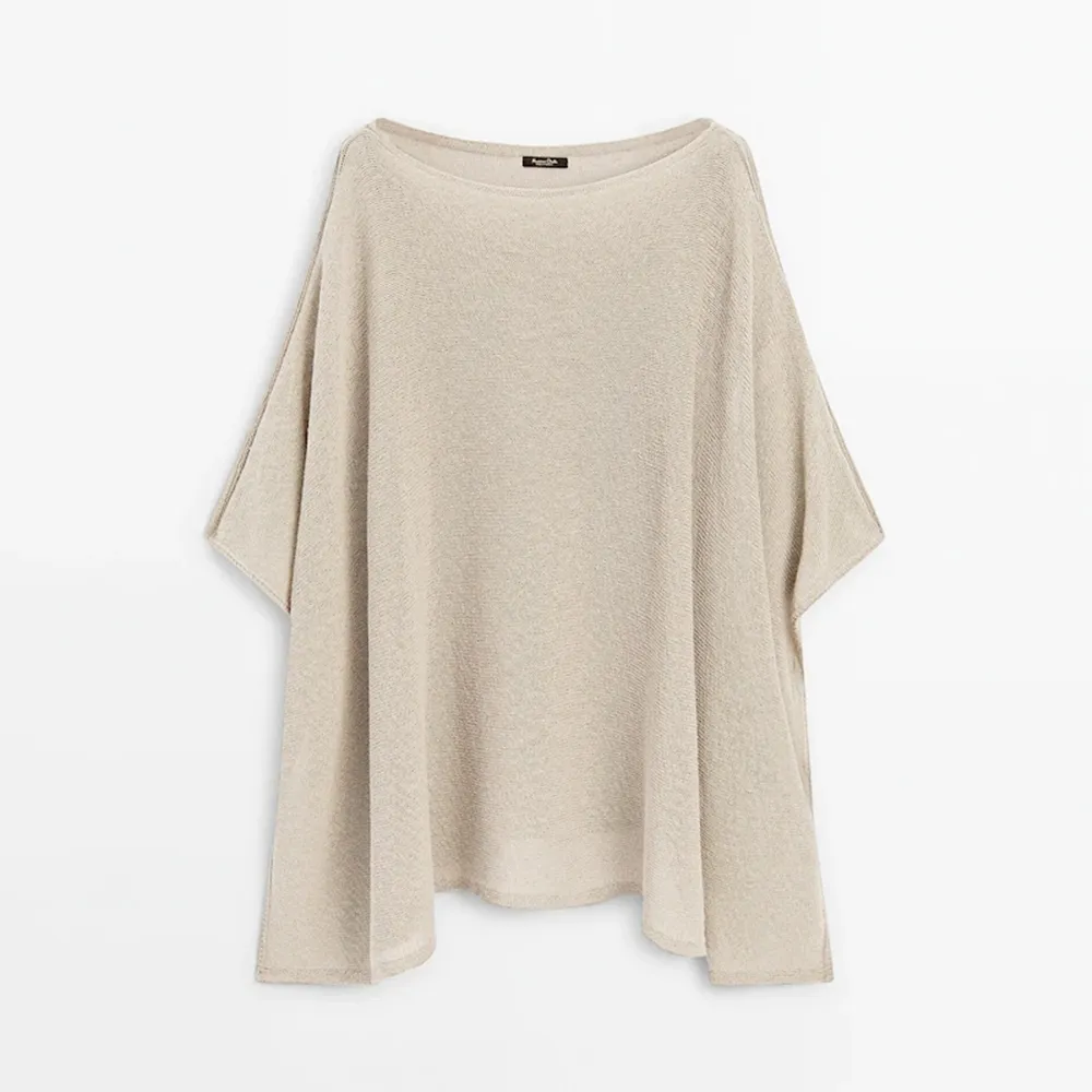 Massimo Dutti  |Casual Style V-neck & Crew neck