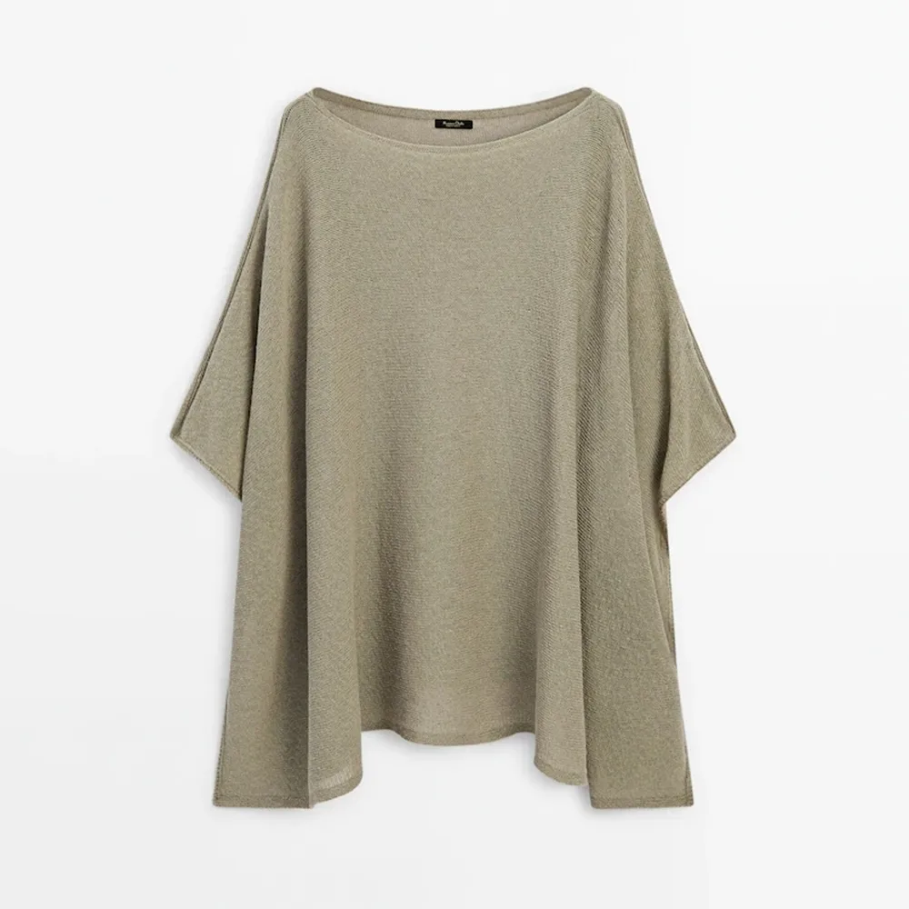 Massimo Dutti  |Casual Style V-neck & Crew neck