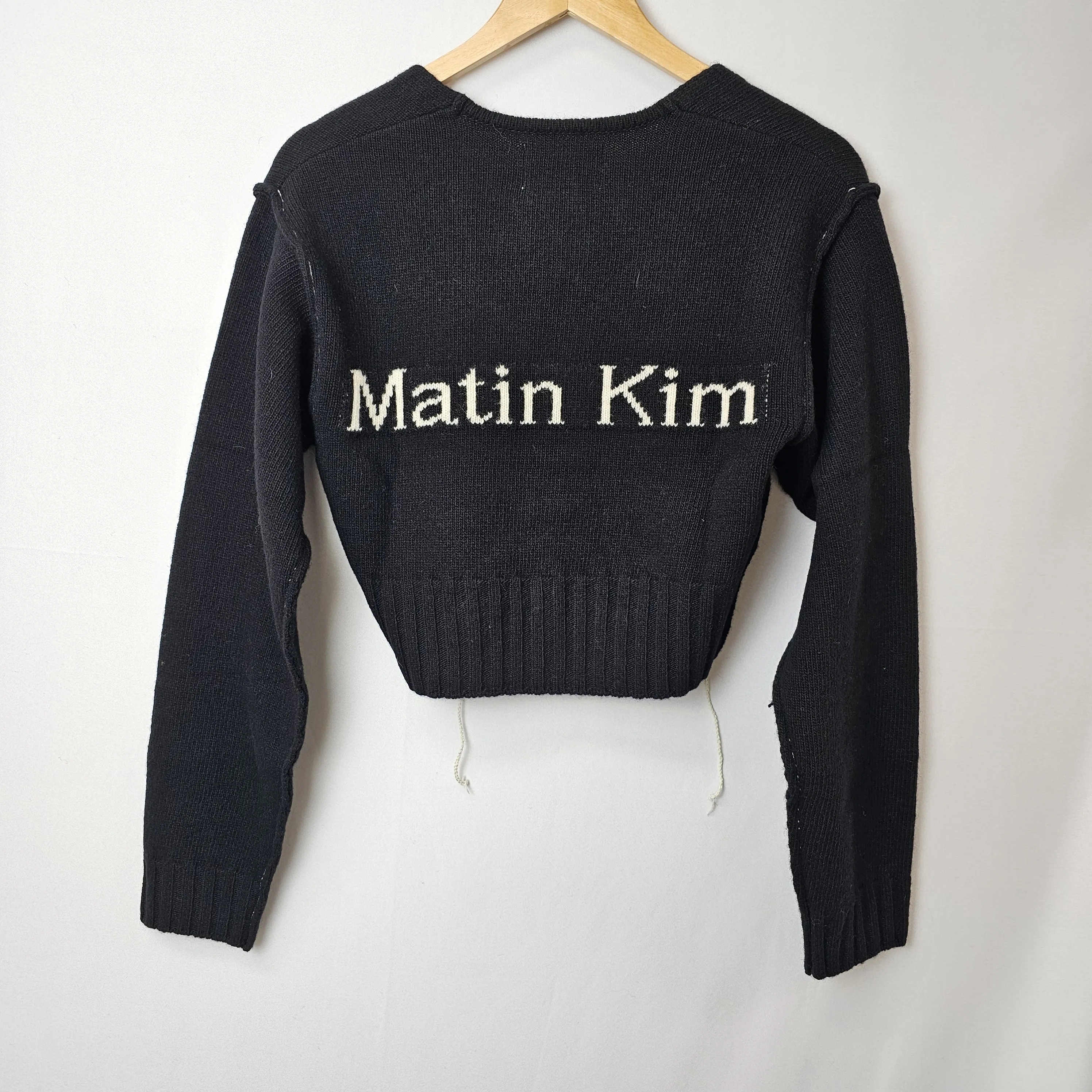 Matin Kim  |Casual Style Street Style Logo Cardigans