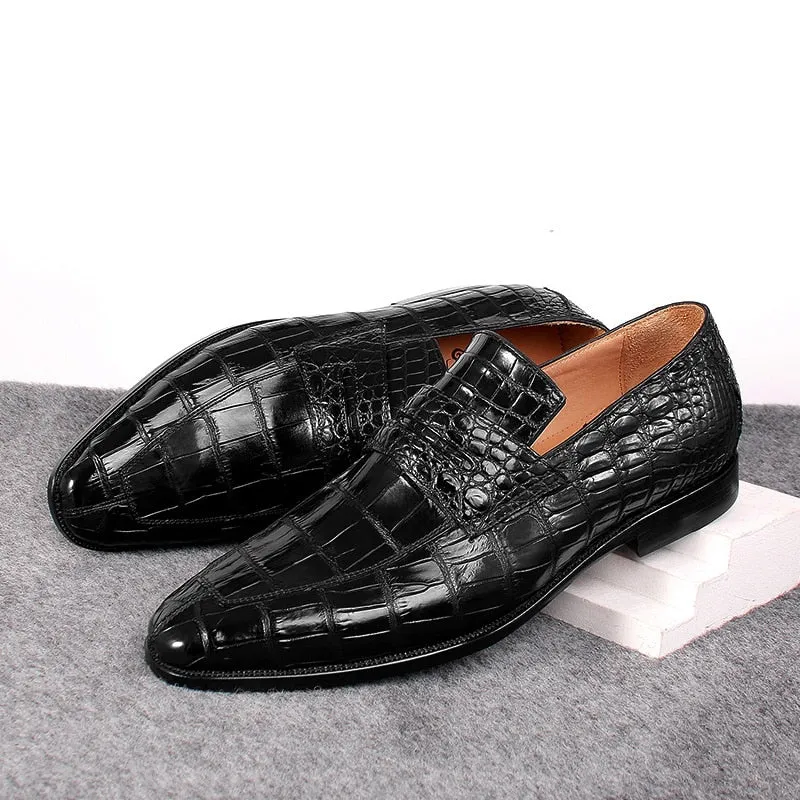 Men's Casual Top Belly British Pointed Toe Summer Slip-On Dress Shoes