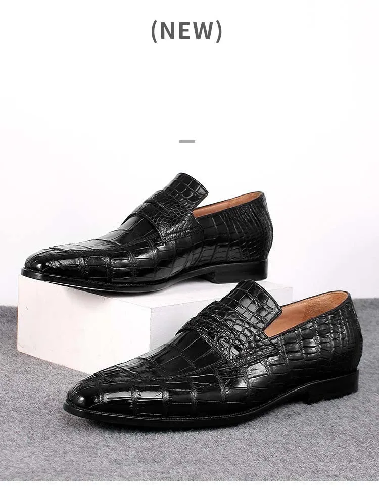 Men's Casual Top Belly British Pointed Toe Summer Slip-On Dress Shoes