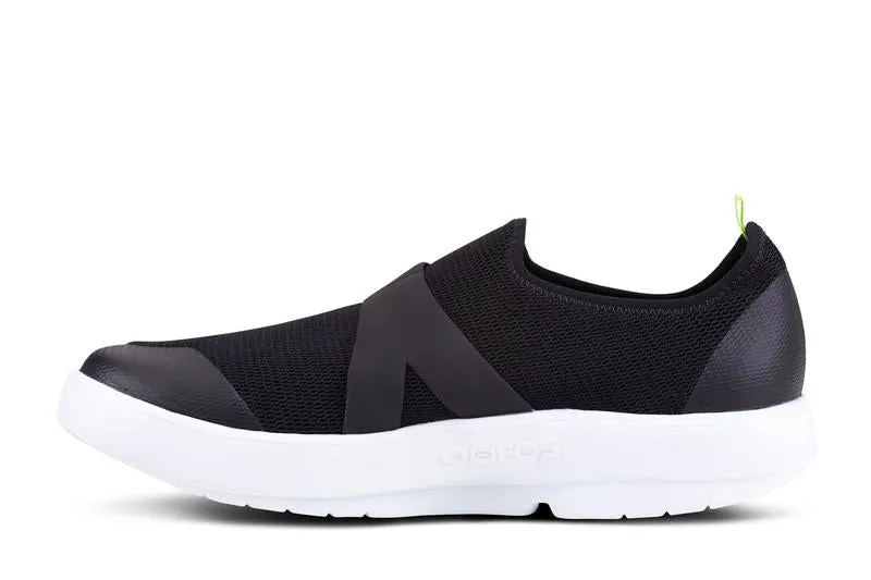  Men's OOMG Low Slip-On in Black/White  