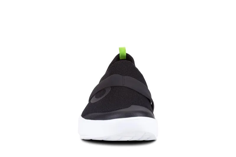  Men's OOMG Low Slip-On in Black/White  