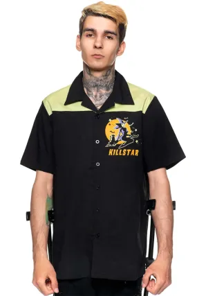 men's shirt KILLSTAR - Witch Queen - Bowling - Black - KSRA003741  -  Metal-shop