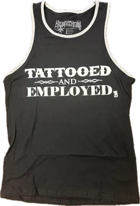 Men's Tattooed and Employed Tank