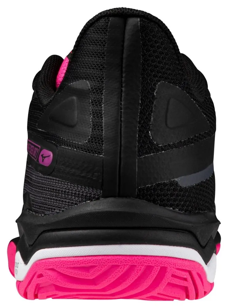 Mizuno Women's Wave Exceed Light 2 AC - Black/Pink Tetra