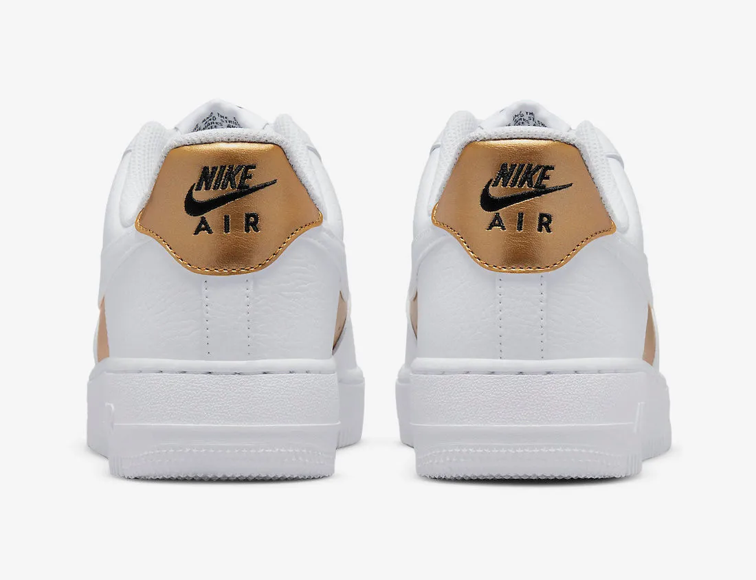 Nike Air Force 1 Low White Bronze Metallic Gold DD8959-105