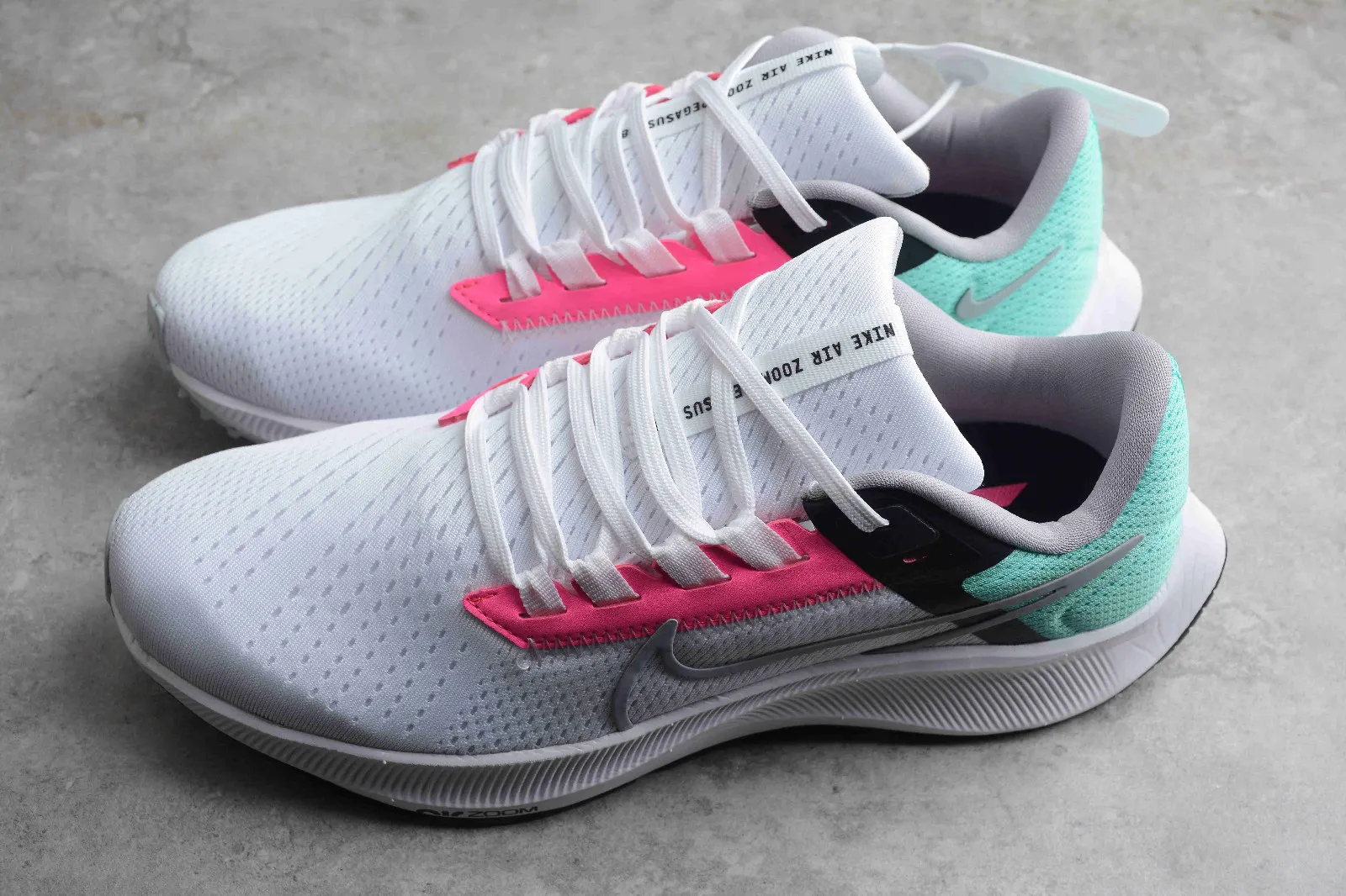 Nike Air Zoom Pegasus 38 South Beach White Pink Blue CW7356-102