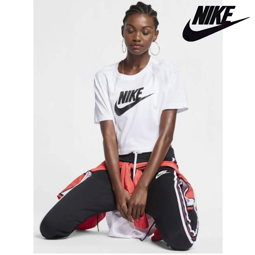 Nike  |Crew Neck Short Sleeveless Street Style Plain Logo