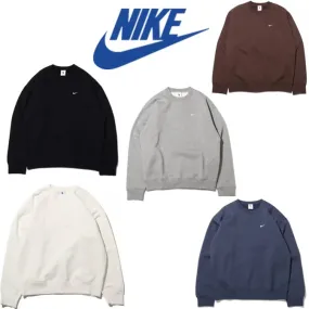 Nike  |Crew Neck Unisex Sweat Street Style Long Sleeves Plain Logo