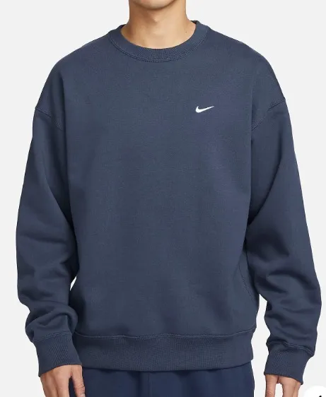 Nike  |Crew Neck Unisex Sweat Street Style Long Sleeves Plain Logo