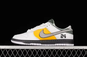 Nike SB Dunk Low Kobe White Yellow Green Black LF2428-001