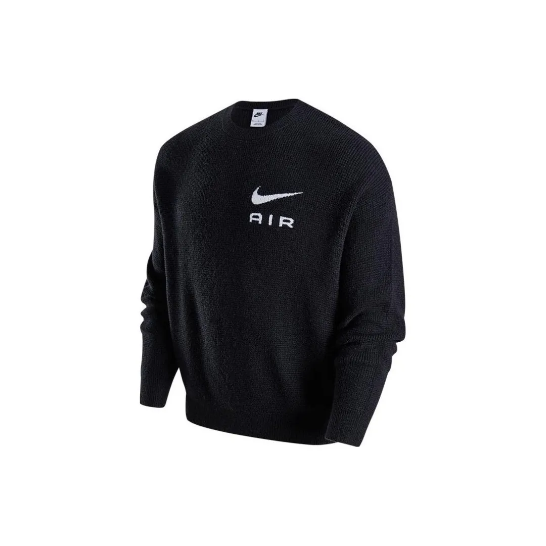 Nike  |Street Style Long Sleeves Plain Cotton Logo Tops