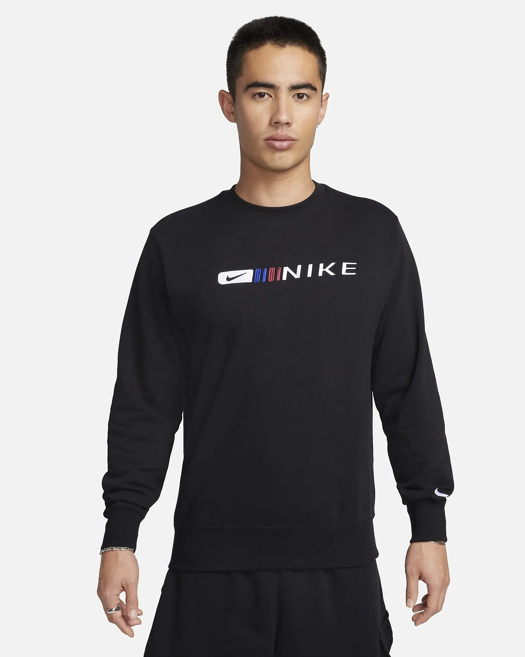 Nike  |Unisex Street Style Plain Logo Sweatshirts