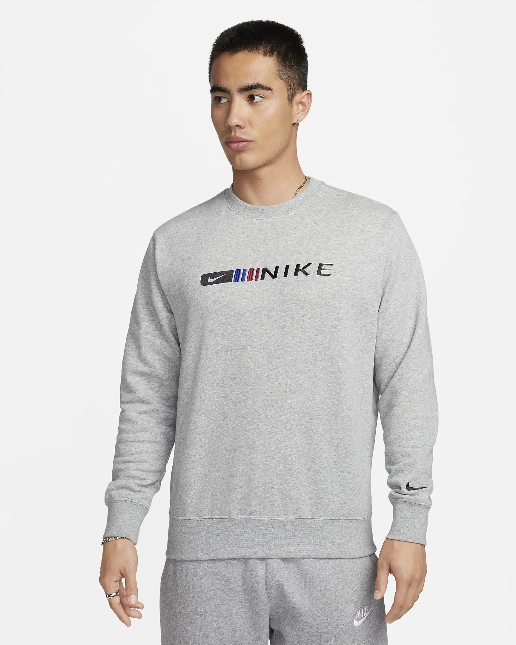 Nike  |Unisex Street Style Plain Logo Sweatshirts