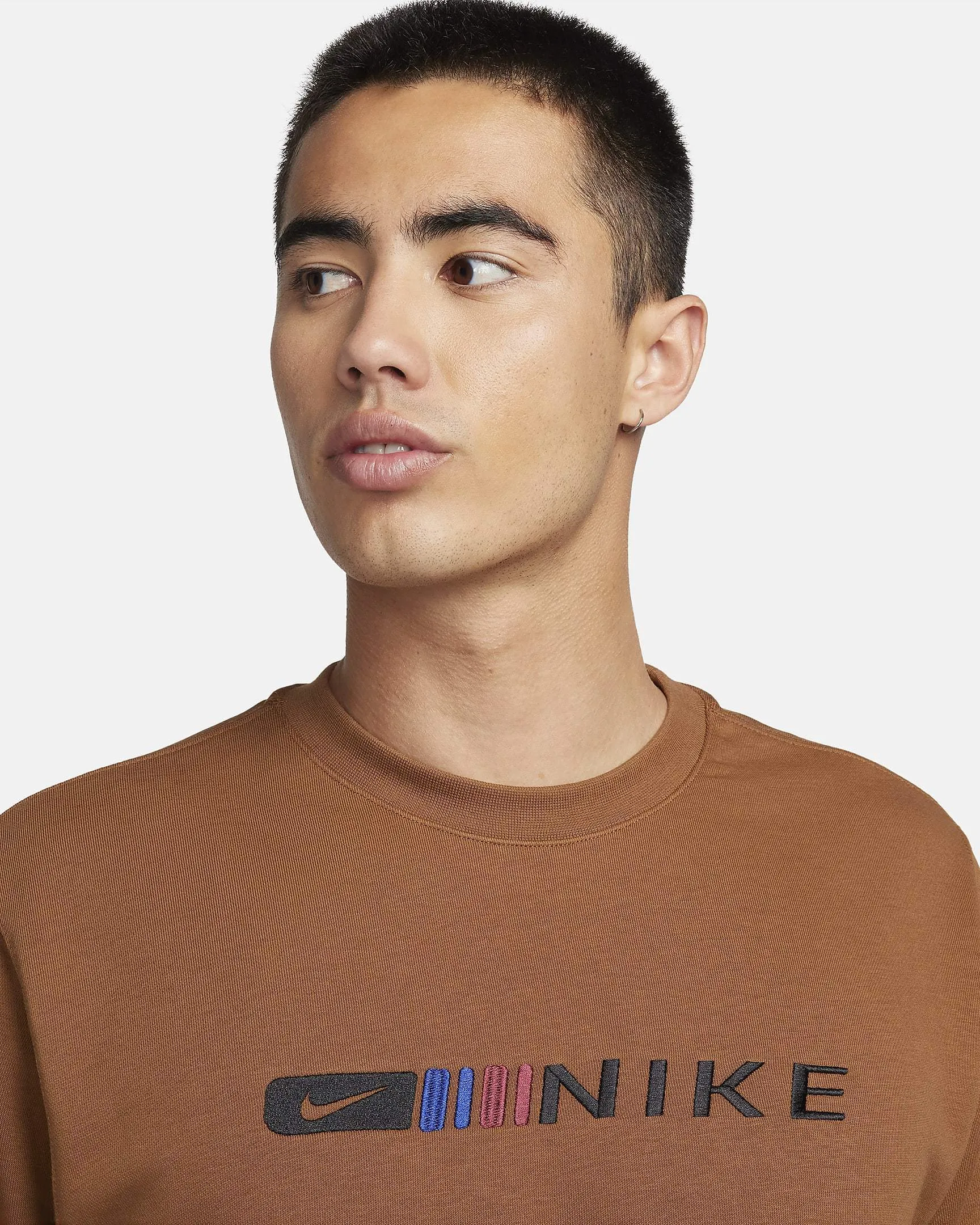 Nike  |Unisex Street Style Plain Logo Sweatshirts