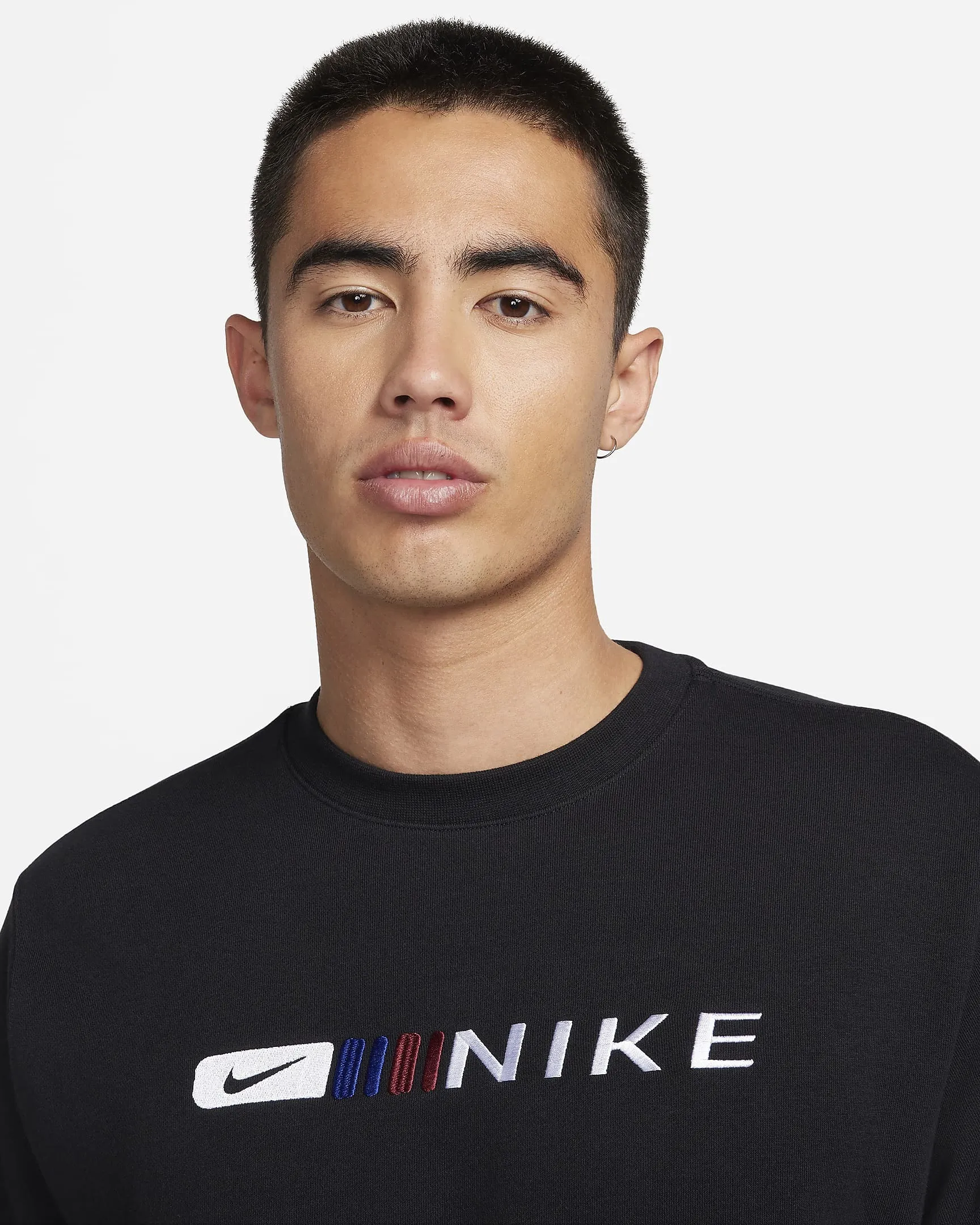 Nike  |Unisex Street Style Plain Logo Sweatshirts