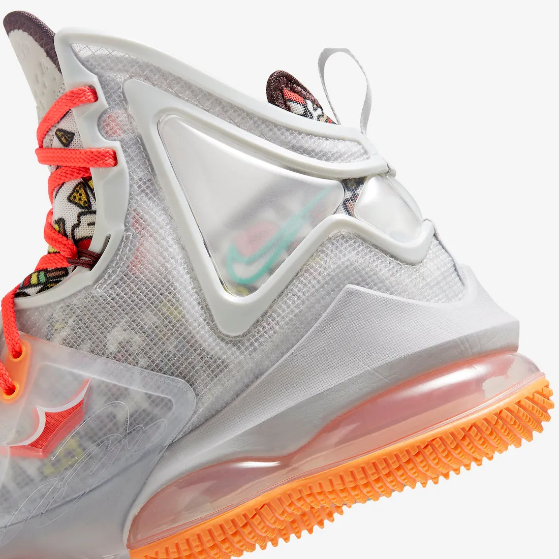 Nike Zoom LeBron 19 Fast Food White Orange DC9341-001