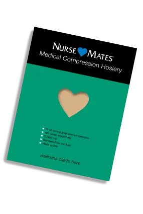 Nurse Mates "Medical Compression" Women's 15-20 mmHg Full Support Pantyhose