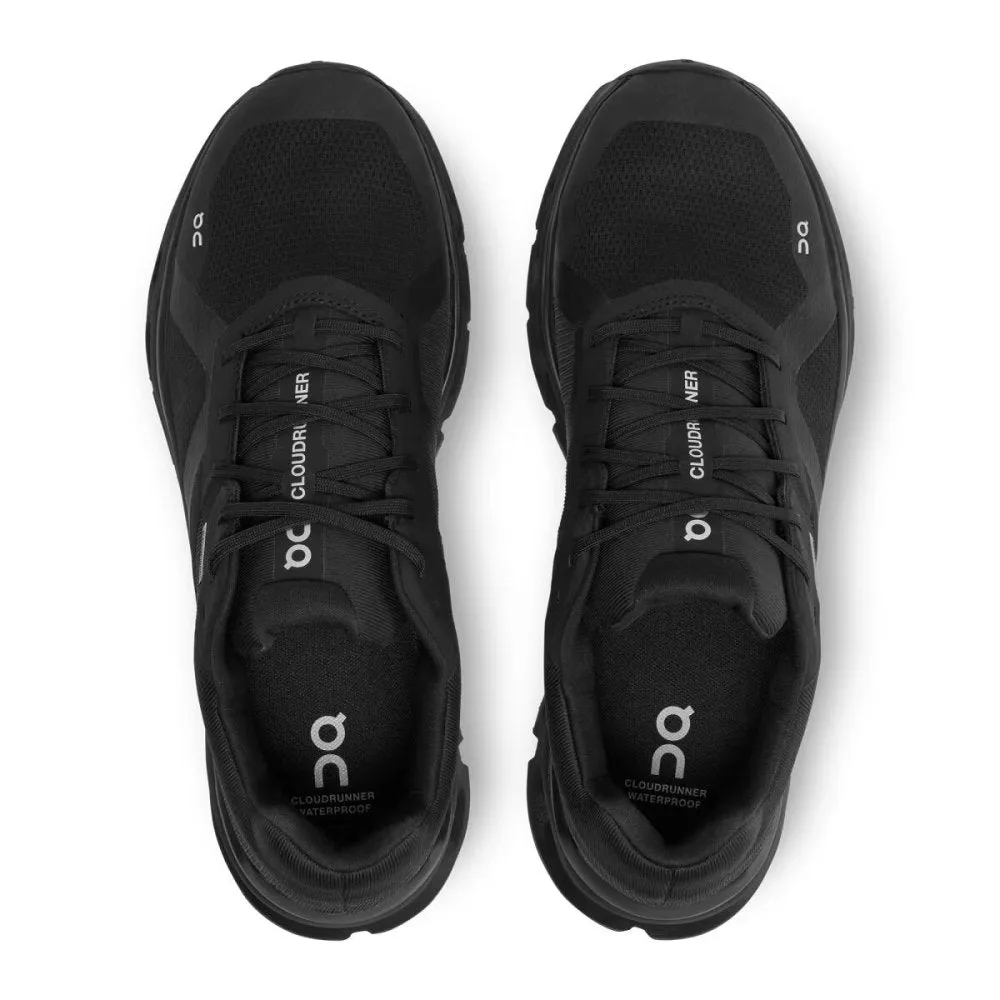 On Men's Cloudrunner Waterproof - Black