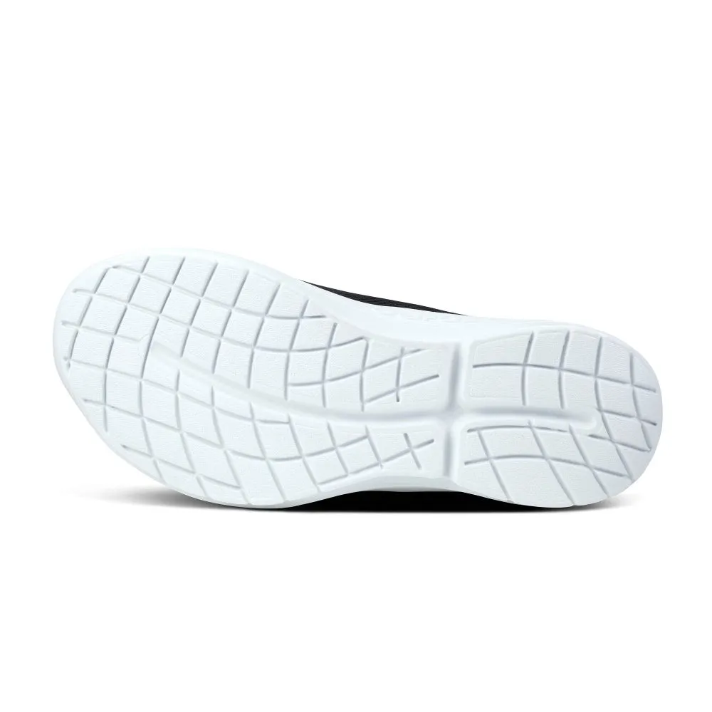 Oofos Women's OOmg Sport Low Shoe - White & Black