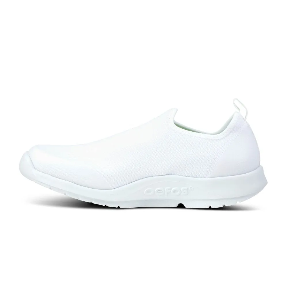 Oofos Women's OOmg Sport Low Shoe - White