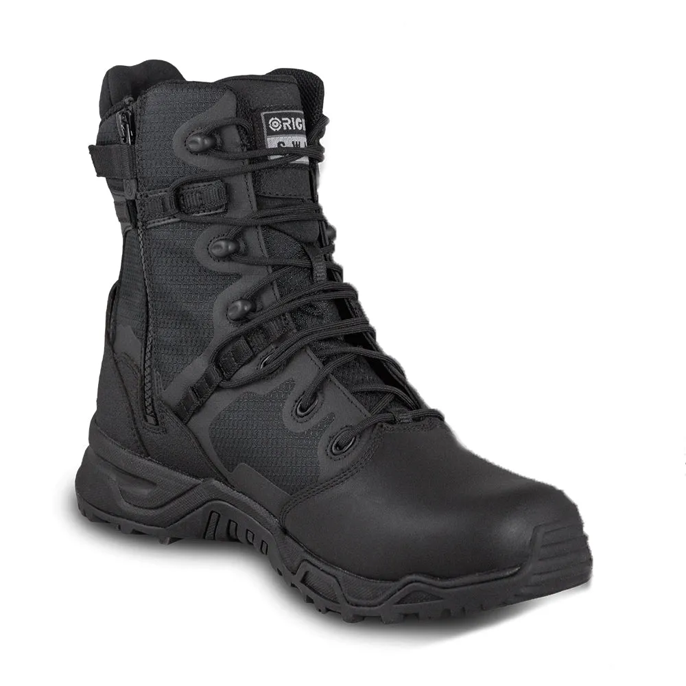 Original SWAT Alpha Fury Polishable Toe Side Zip Boots