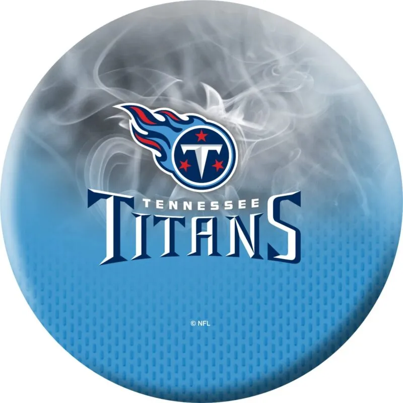 OTB NFL Tennessee Titans On Fire Bowling Ball