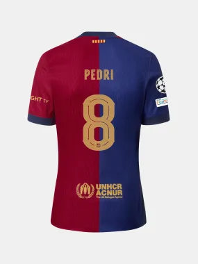 PEDRI | UCL Men's home jersey 24/25 FC Barcelona