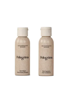 Pelegrims Shampoo and Conditioner Duo Set 60ml x 2