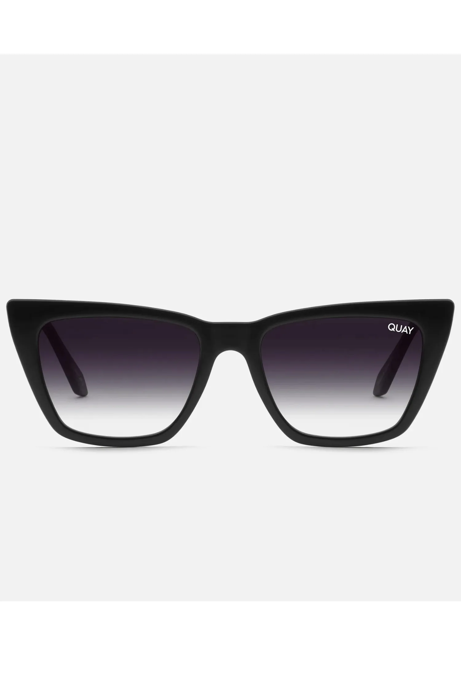 Quay Call the Shots Sunglasses-- Black/Fade