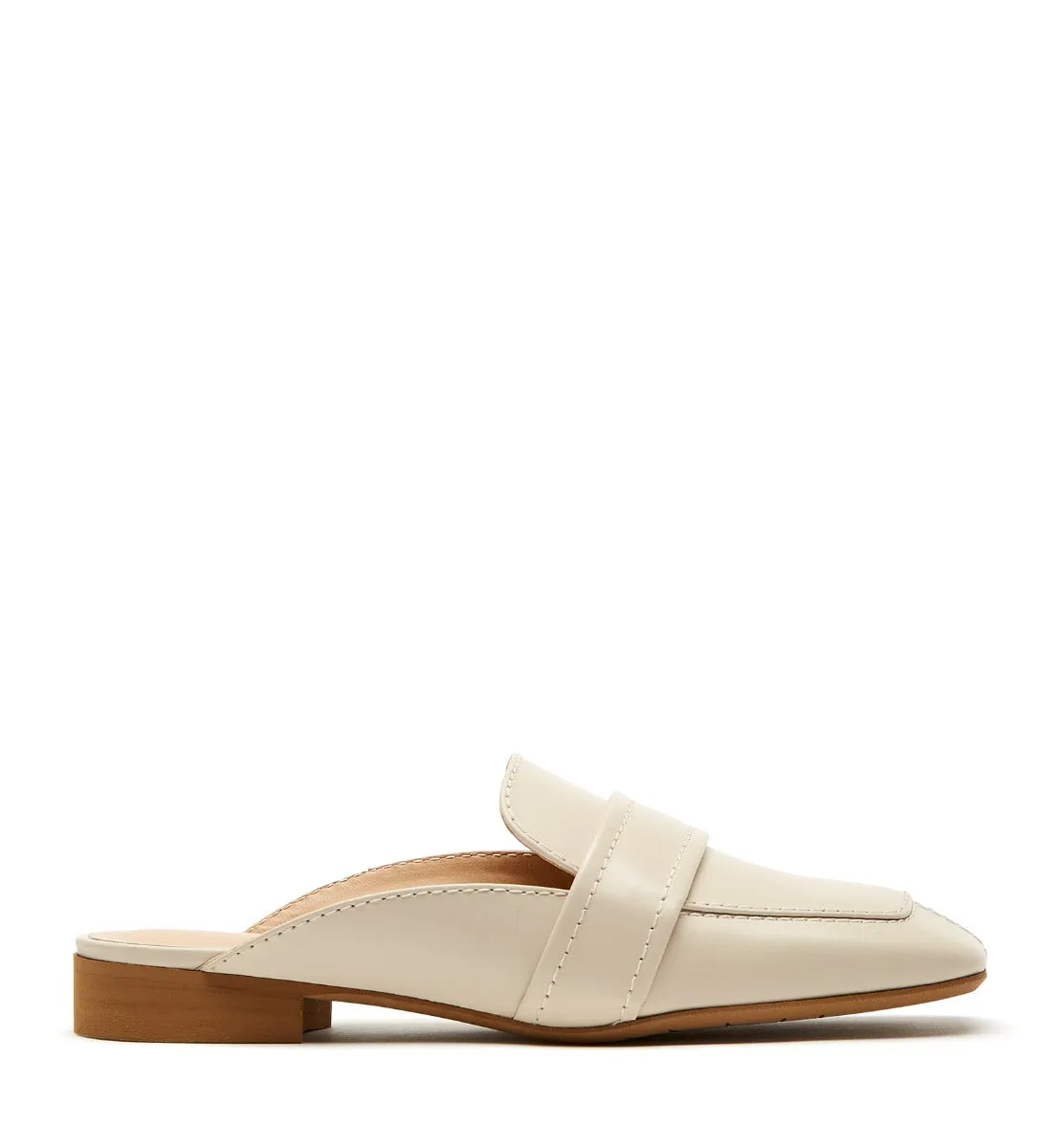 RAINA LEATHER MULE