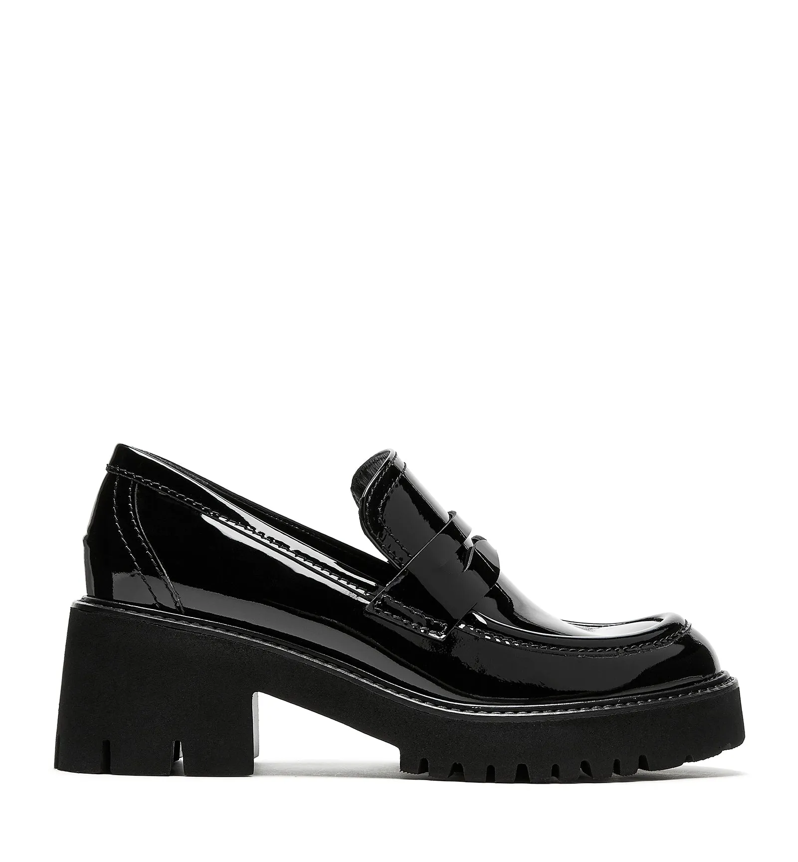 READMID PATENT LEATHER LOAFER