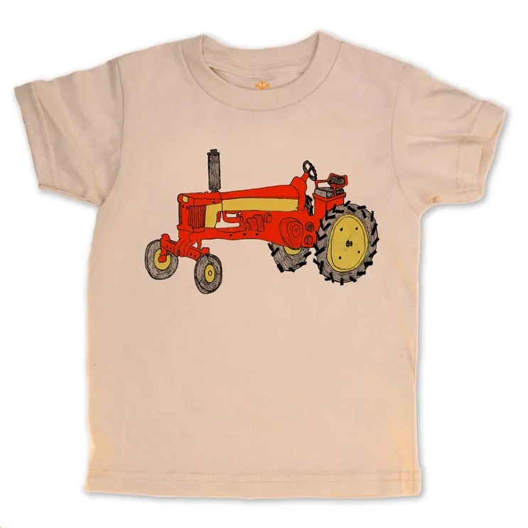 Red Tractor S/S or L/S Tee or Onesie