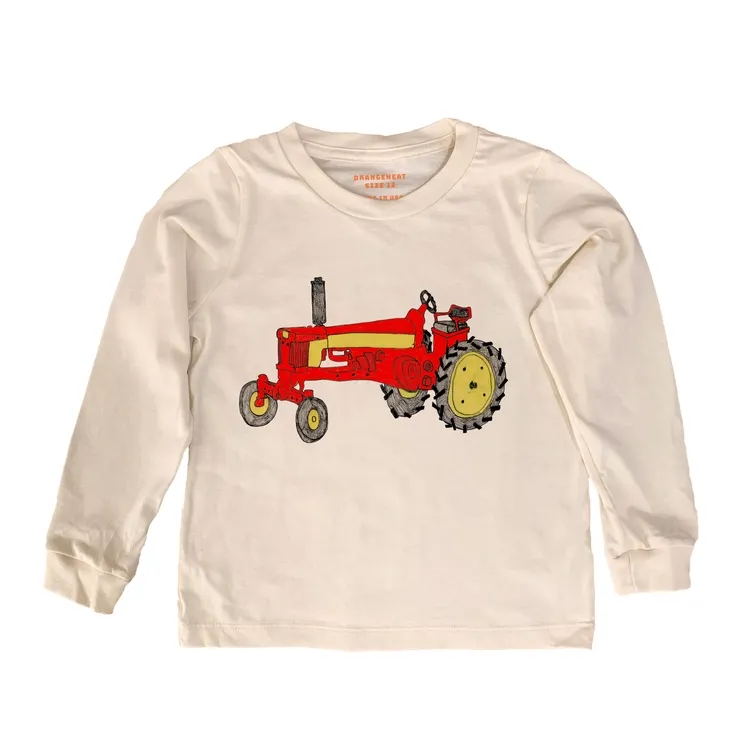 Red Tractor S/S or L/S Tee or Onesie