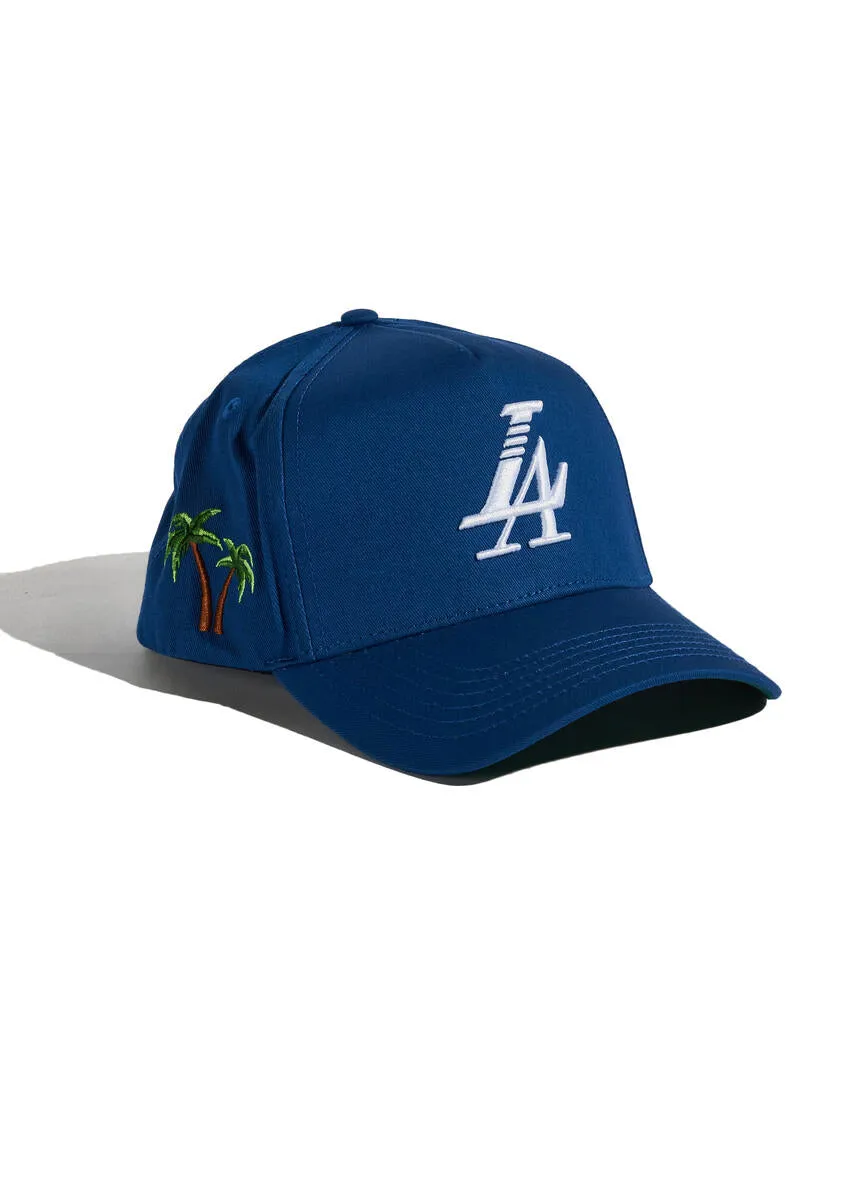 Reference PARADISE LA TRUCKER Hat (ROYAL BLUE)