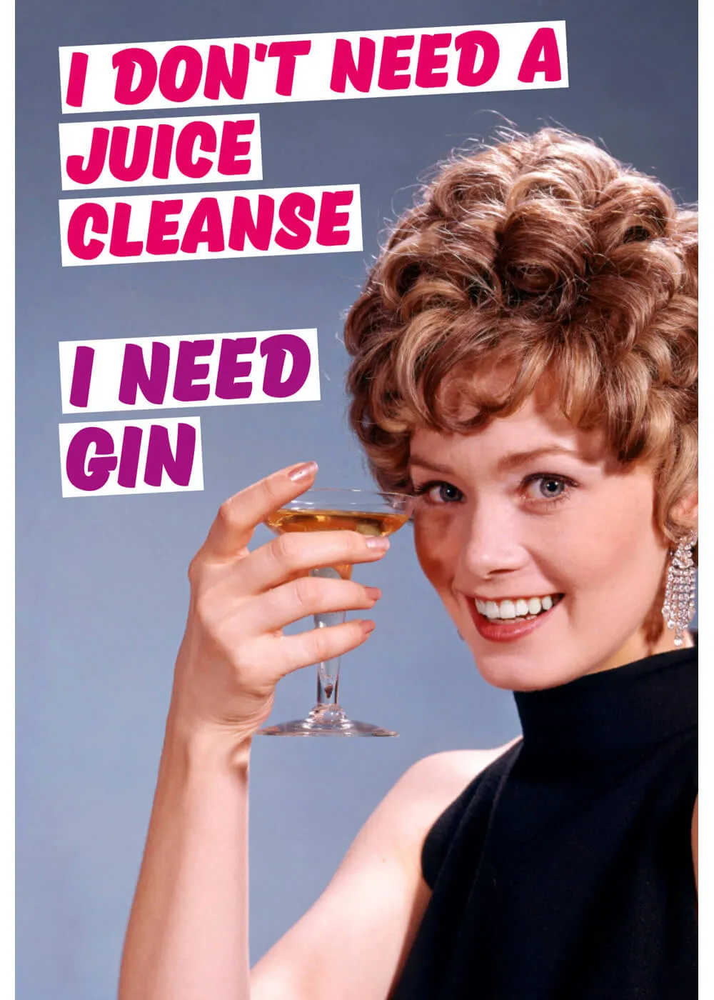 Retro Fun Magnet I Don't Need A Juice Cleanse