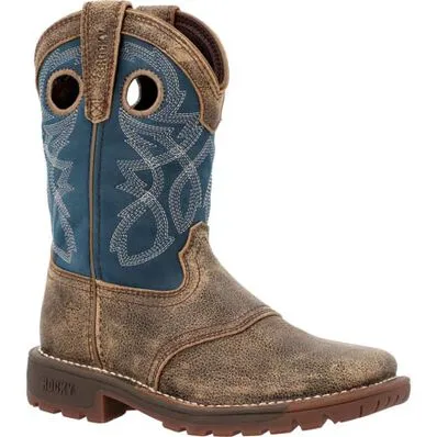 Rocky Big Kid's Legacy 32 Western Boot - Slate RKW0409Y