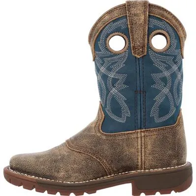 Rocky Big Kid's Legacy 32 Western Boot - Slate RKW0409Y