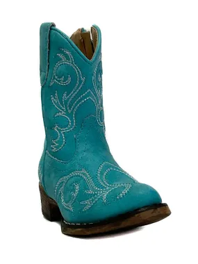 Roper 09-017-1566-2423 Toddlers Riley Western Boot Turquoise