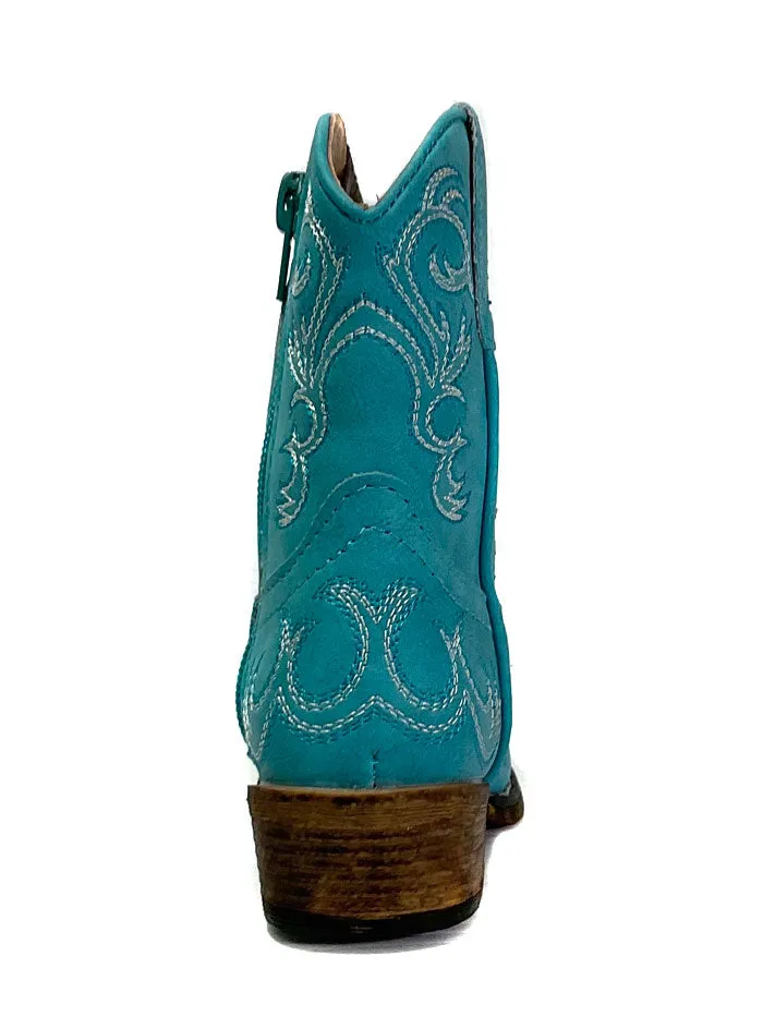 Roper 09-017-1566-2423 Toddlers Riley Western Boot Turquoise