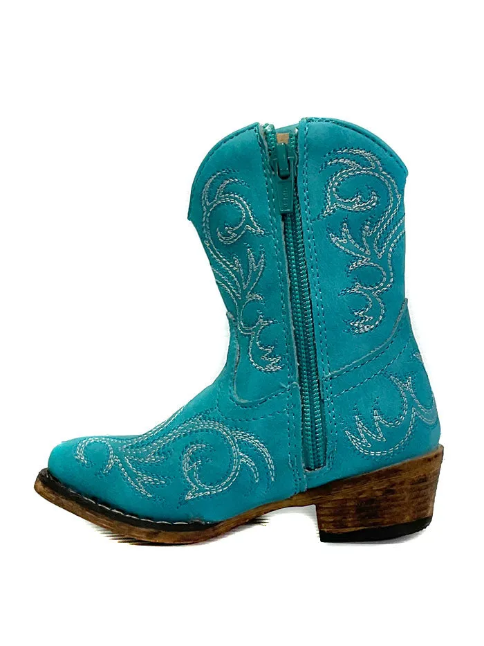 Roper 09-017-1566-2423 Toddlers Riley Western Boot Turquoise