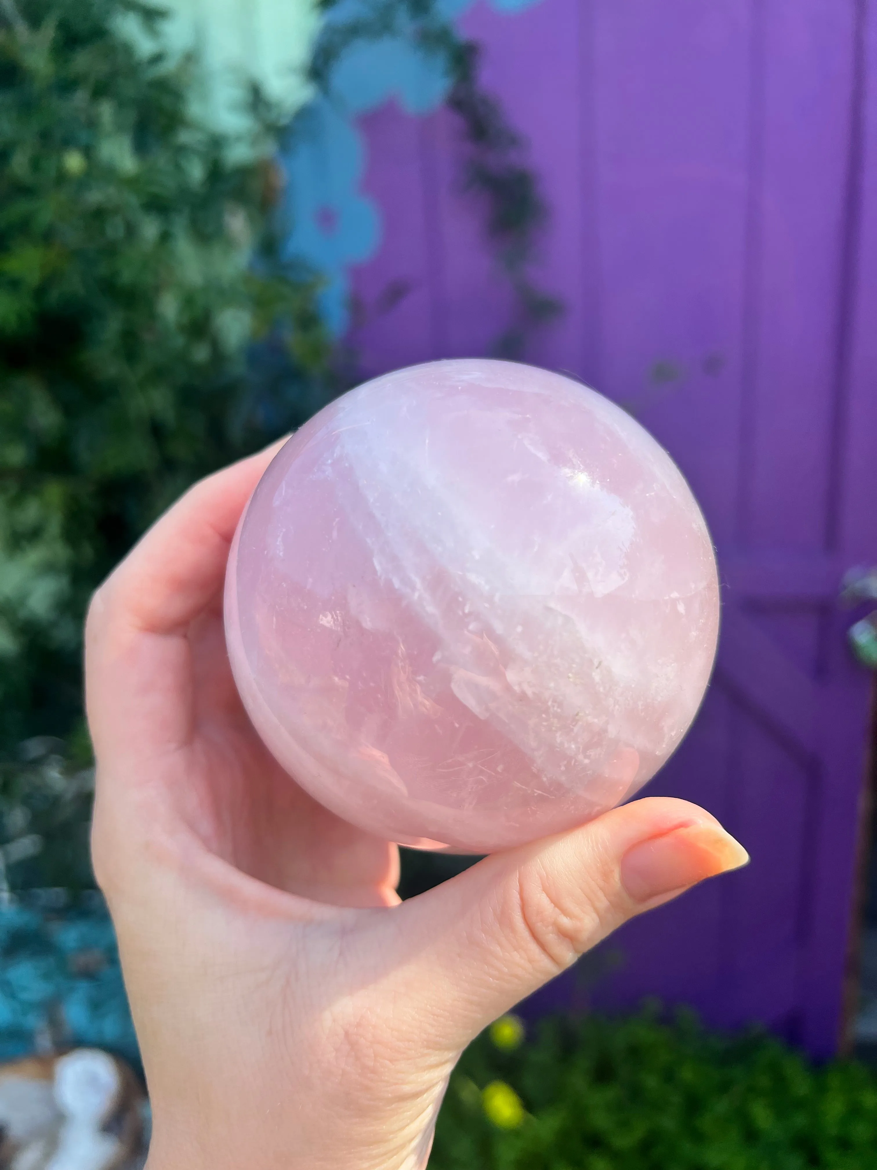 Rose Quartz Sphere no.2