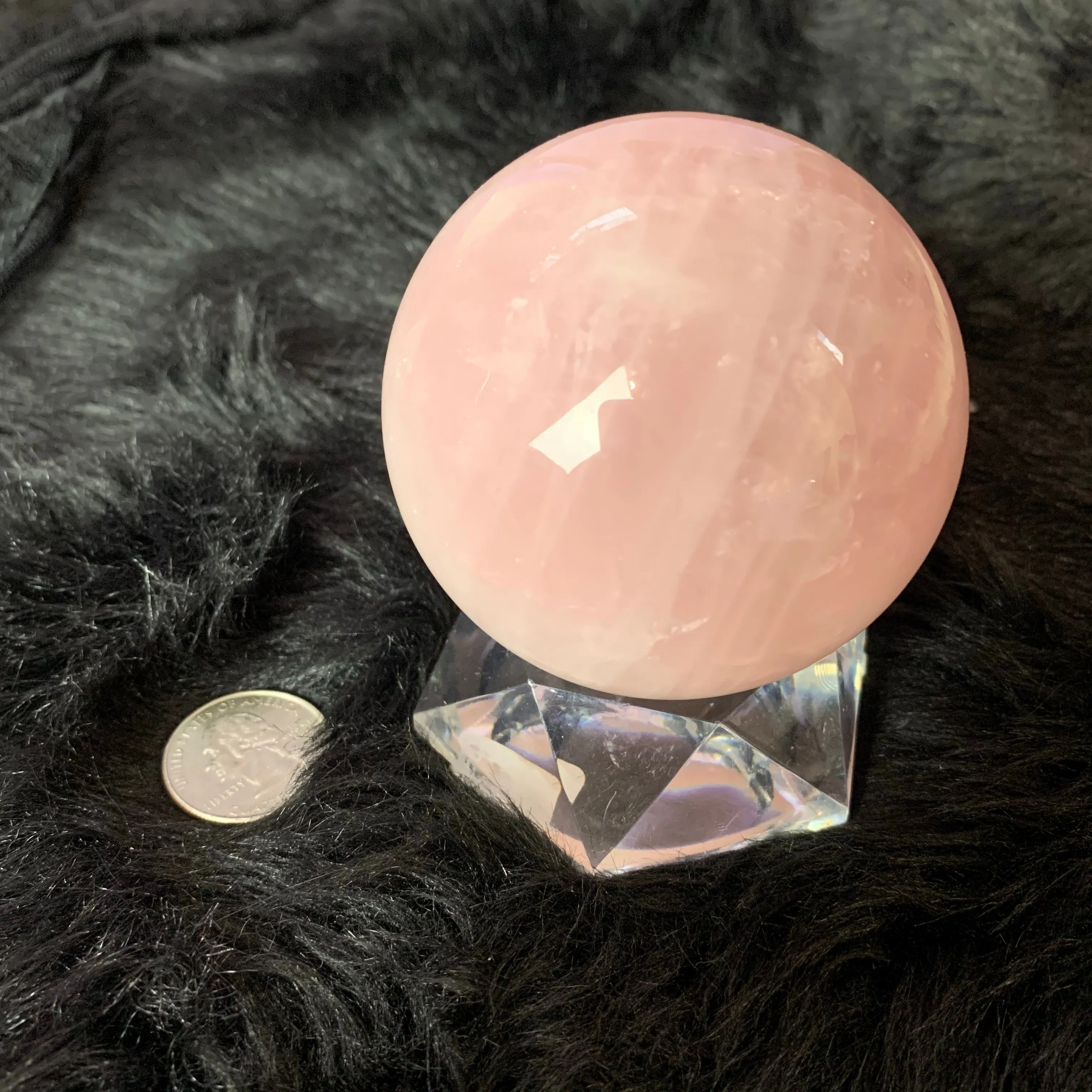 Rose Quartz Sphere no.2