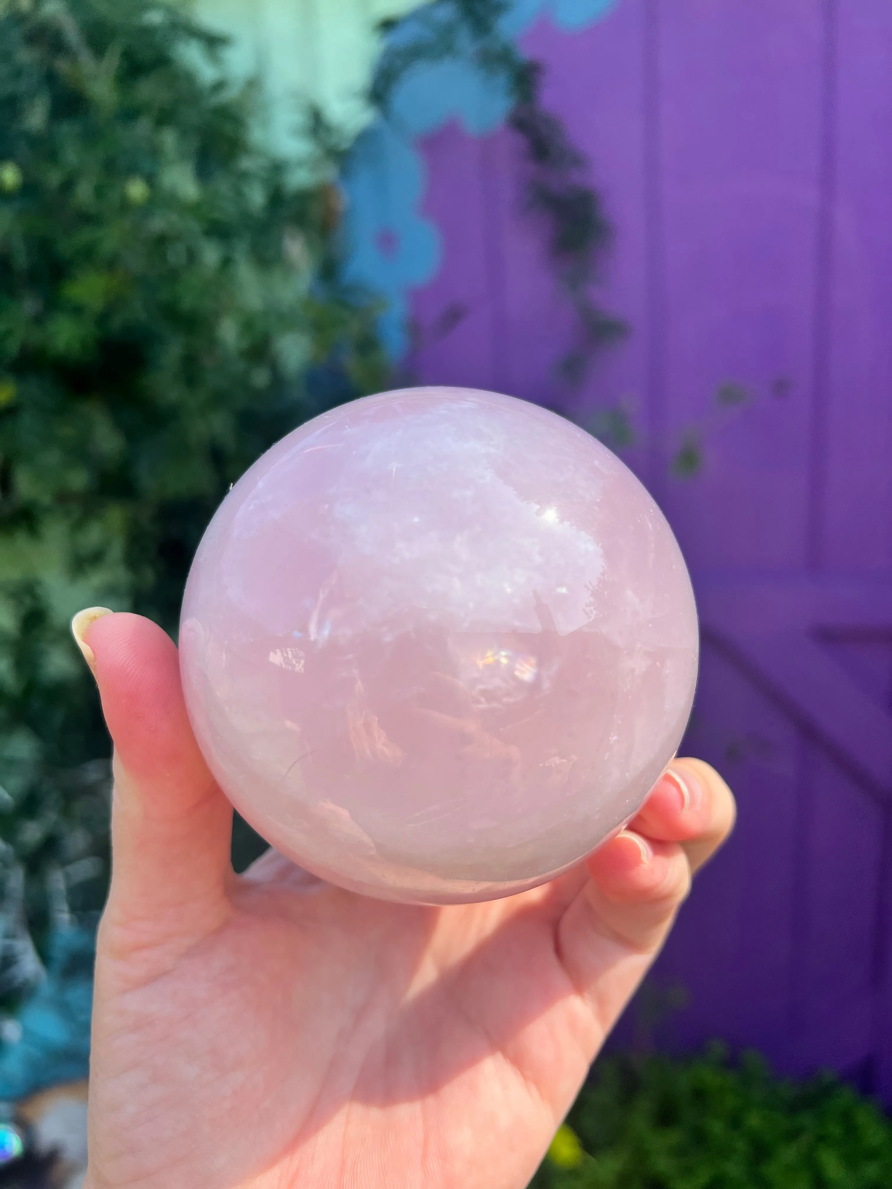 Rose Quartz Sphere no.2