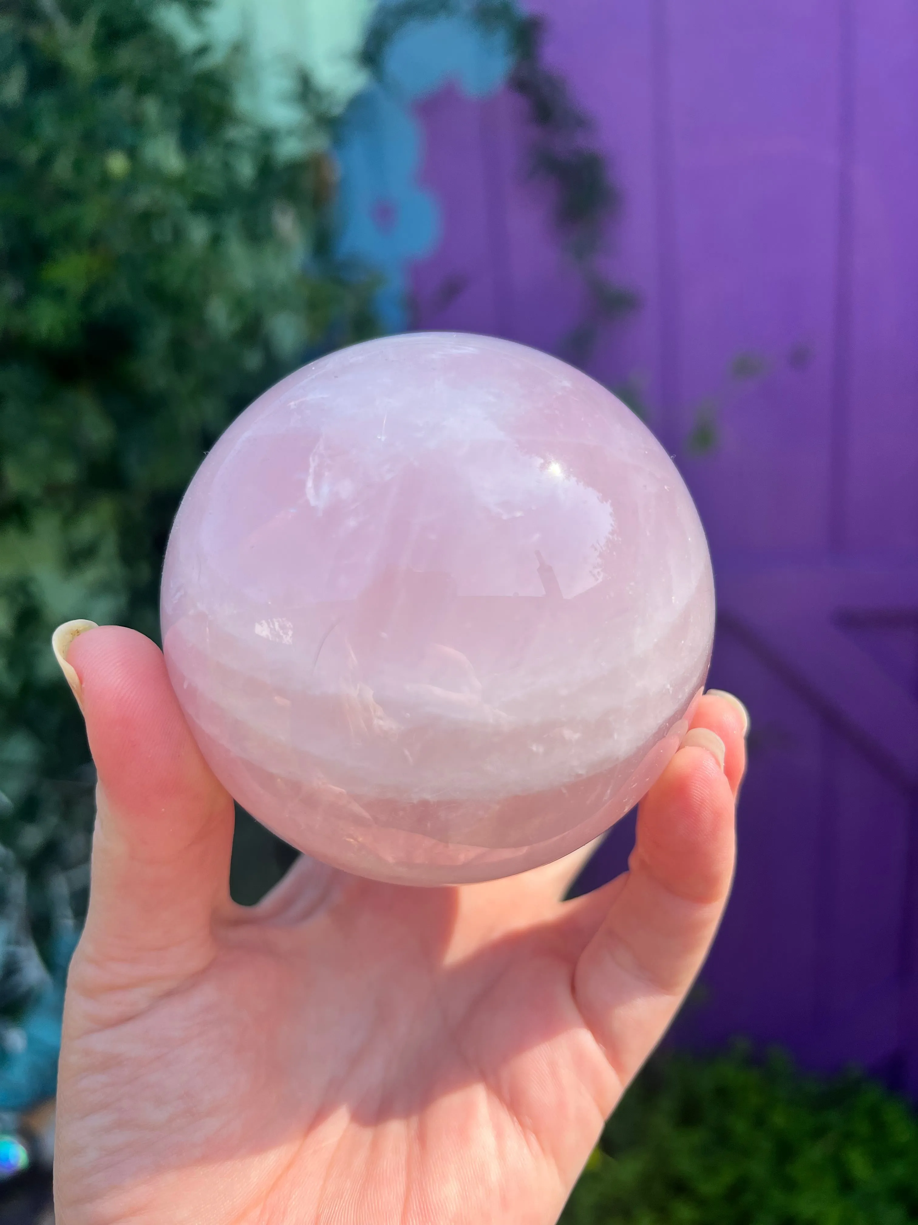 Rose Quartz Sphere no.2